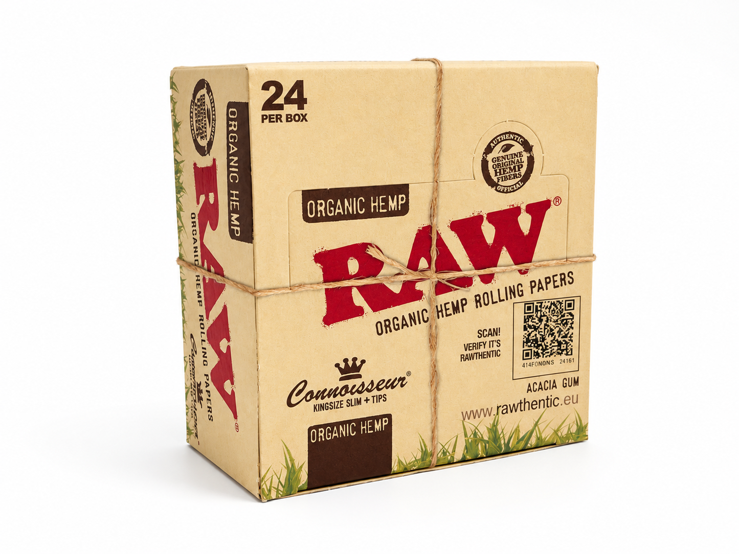Raw Organic king Size +Tips Rolling Papers