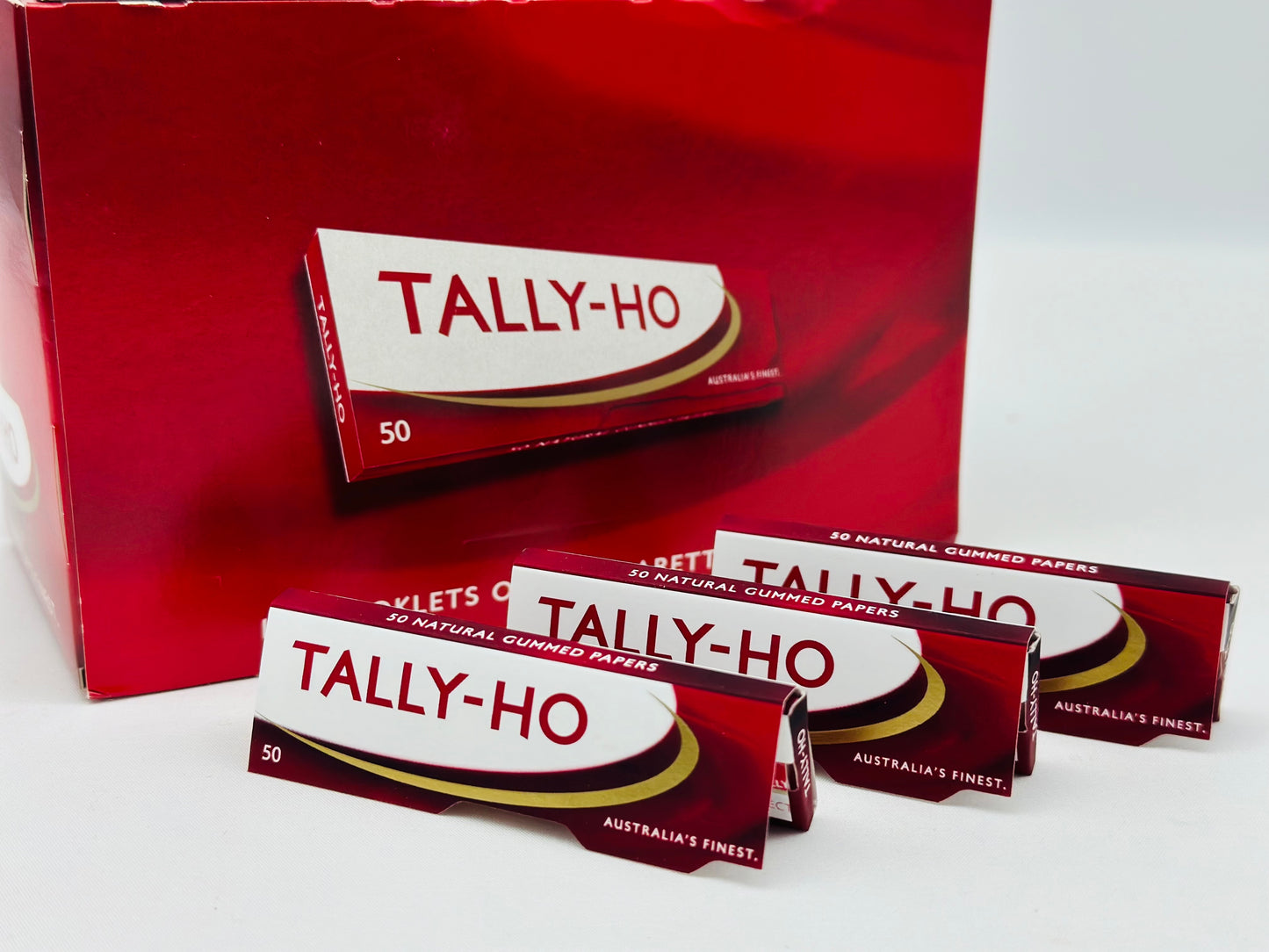 1 X Booklet Tally-Ho Cigarette Rolling Papers. 50 Papers Per Booklet
