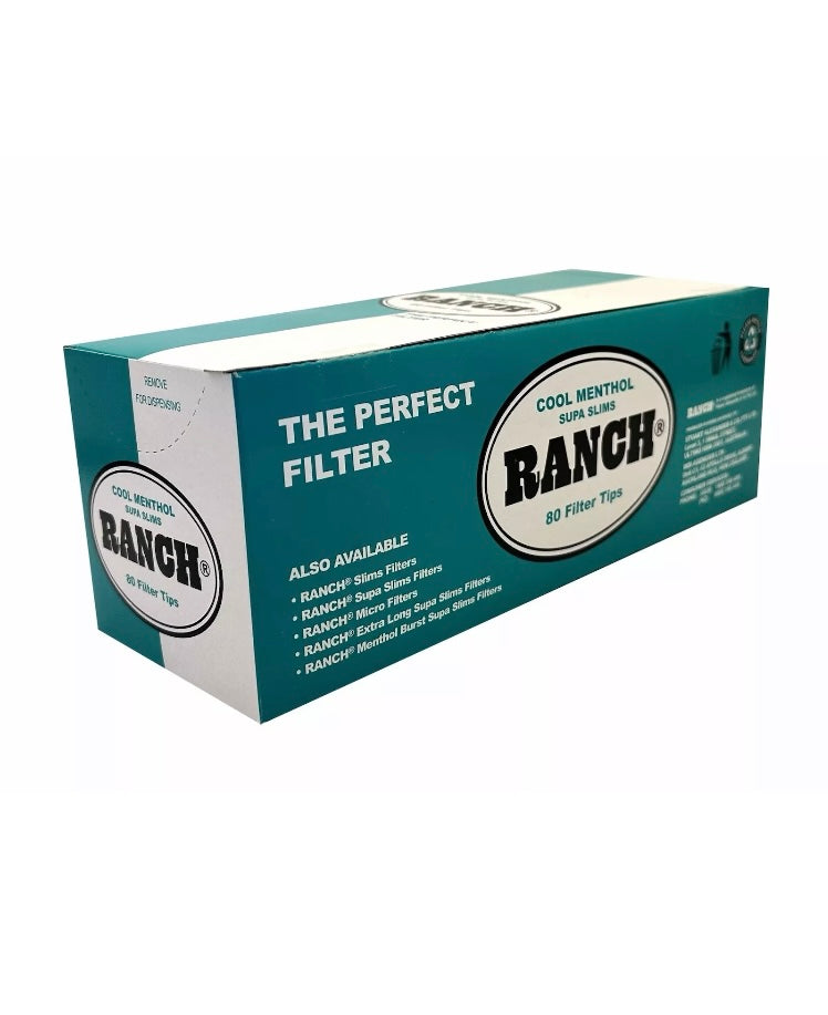 One Pack Of Cool Menthol Ranch Filters.