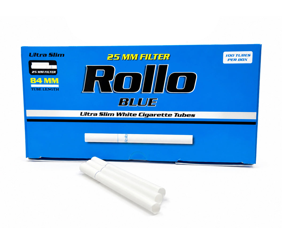 Ultra Slim 25mm Filter Tubes. 100 x Ultra Slim Tubes
