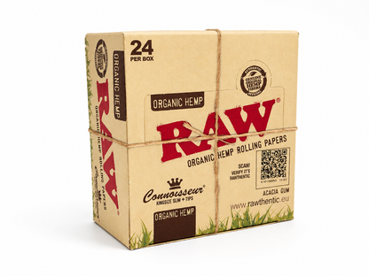 Raw Organic king Size +Tips  Rolling Papers