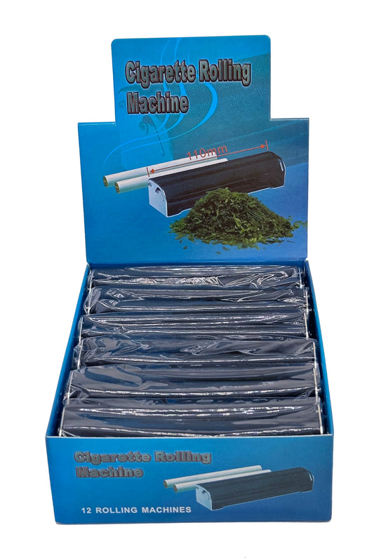 1 X Metal 110mm King Size Cigarette Rolling Machine roll your own