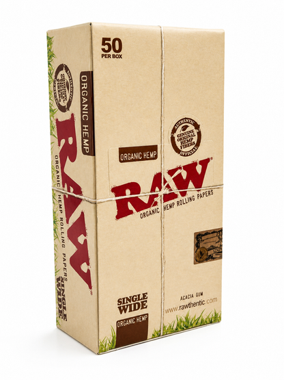 Raw Organic Single Wide Rolling Papers