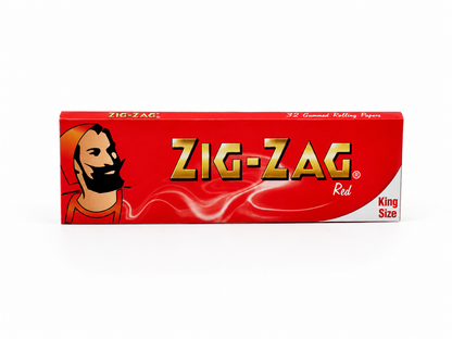 ZIG-ZAG Red Rolling Paper King Size Per Booklet