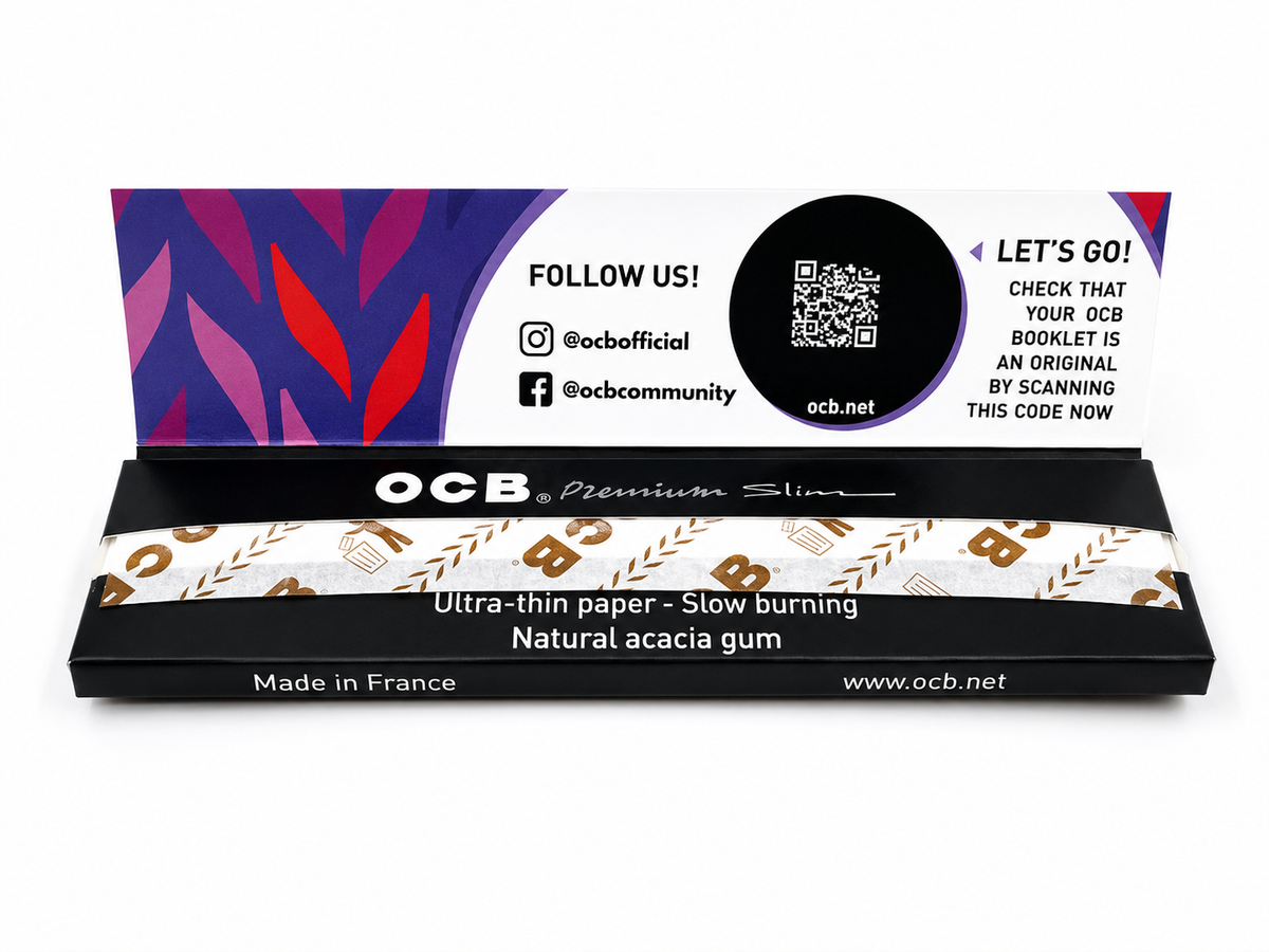 OCB King Size Slim Rolling Paper Per Booklet