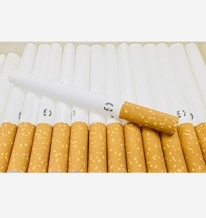 115 X  Golden Filter Tubes King Size 8mm Empty Cigarette Tubes.one pack has 115 Tubes